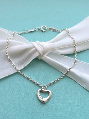 Tiffany & Co. Open heart bracelet